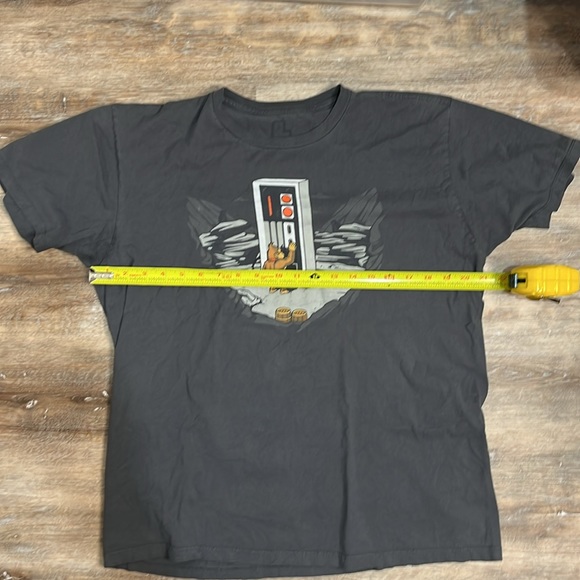 Bustedtees Nintendo Donkey Kong Men’s Large Grey Short Sleeved Graphic T-shirt - Picture 5 of 8